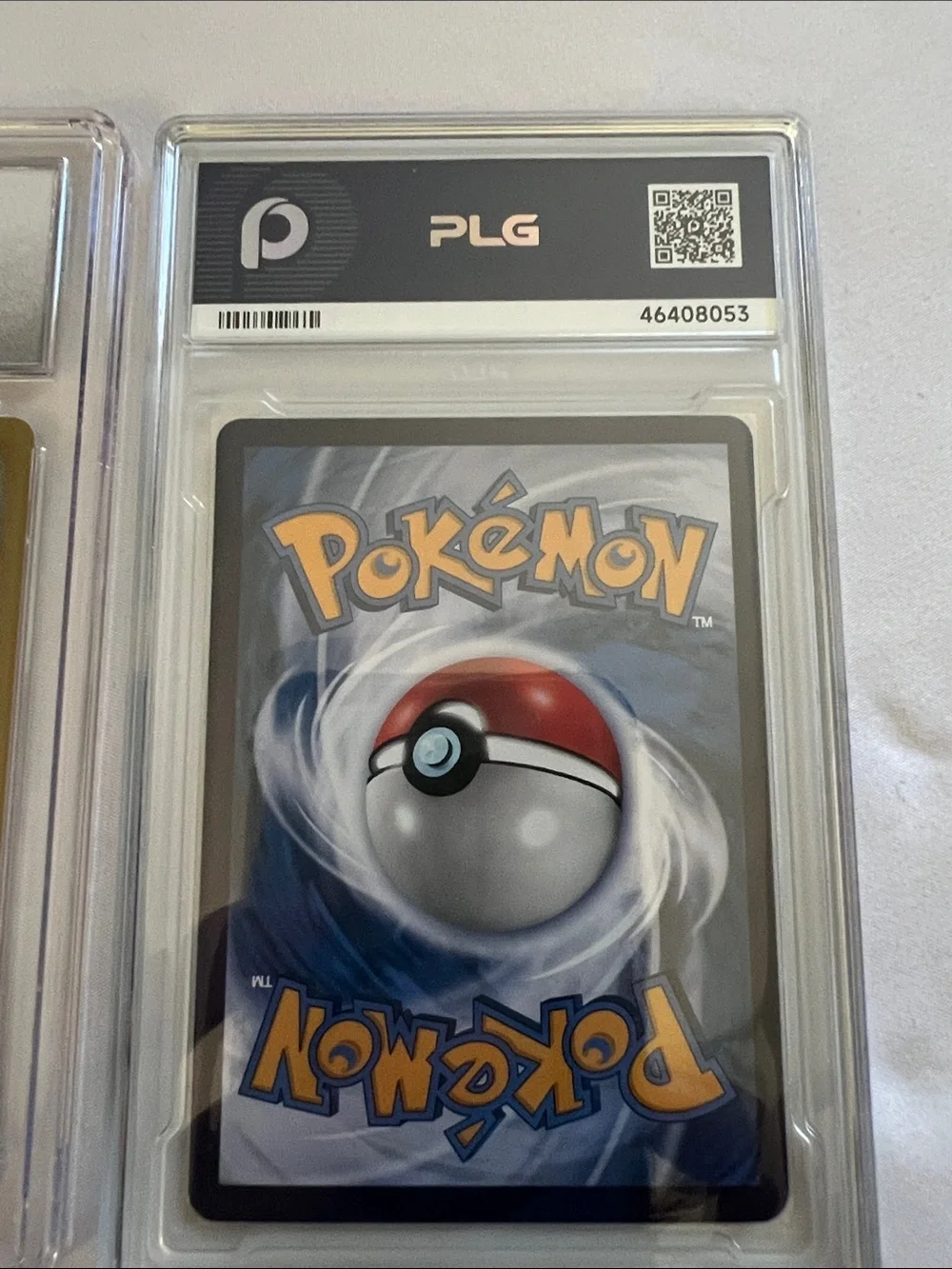 Pokemon Graded Trading Cards — Yellow & Blue Holo Blastoise and Persian